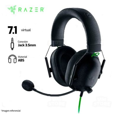 AUDÍFONO RAZER BLACKSHARK V2 X SONIDO 7.1 CONEXIÓN 3.5MM CABLEADO - 1