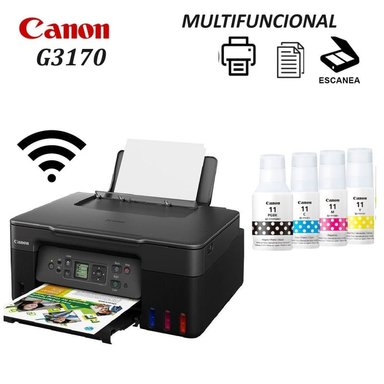IMPRESORA MULTIFUNCIONAL CANON G3170 WIFI PIXMA - 1