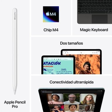 NUEVO APPLE IPAD AIR 11″ CHIP M4 WIFI 128GB - SPACE GRAY ( 2026 ) + PENCIL PRO + REGALO - 6