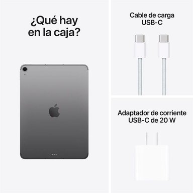 NUEVO APPLE IPAD AIR 11″ CHIP M4 WIFI 128GB - SPACE GRAY ( 2026 ) + PENCIL PRO + REGALO - 7