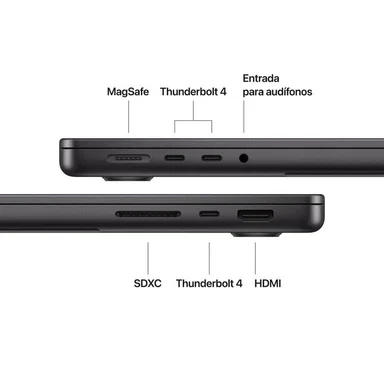 MACBOOK PRO 14” ( M5 ) 24GB, 1TB - SPACE BLACK - 5