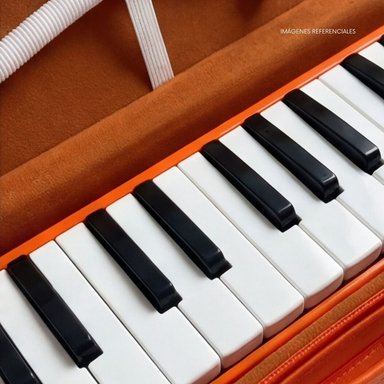 MELÓDICA DE 32 TECLAS 'CALIFORNIA' - COLOR NARANJA CON ESTUCHE RÍGIDO - 6