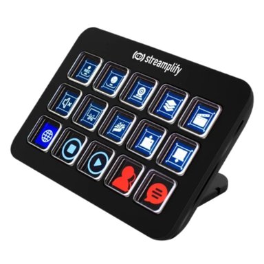 STREAMING REDRAGON DECK STREAMPLIFY LCD 15 KEYS W/HUB - 2