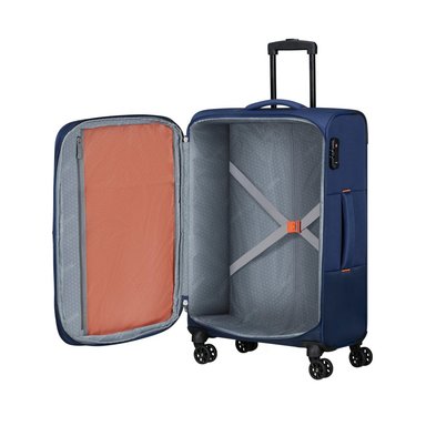 MALETA BLANDA AMERICAN TOURISTER SUN BREAK AZUL MARINO MEDIANA NAVY - 4
