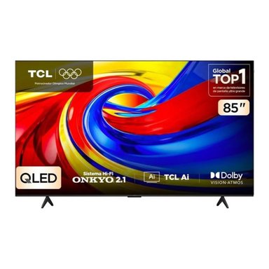 TELEVISOR TCL 85'' QLED PREMIUM 4K UHD GOOGLE TV 85P7L AÑO 2026 - 1