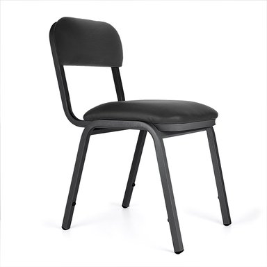 SILLA FIJA DE METAL PARA OFICINA MODELO SHERATON - 1