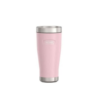 TAZA THERMOS MARCA 470ML ACERO ROSADO - 1