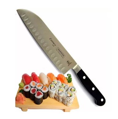 CUCHILLO TRAMONTINA ACERO INOXIDABLE SANTOKY CENTURY #7 - 2