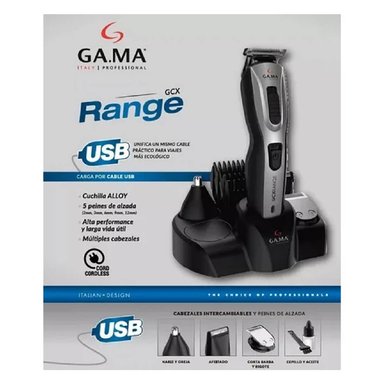 CORTADORA DE CABELLO GCX RANGE GAMA PACK - 2