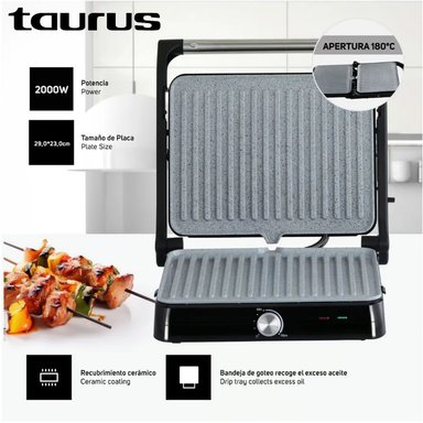 GRILL TAURUS MOD ASTERIA II 2000W - 4