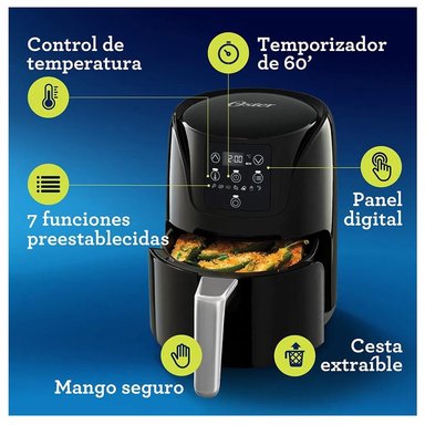 FREIDORA DE AIRE DIGITAL 7 FUNCIONES 4 LITROS CKSTAF40D - 6