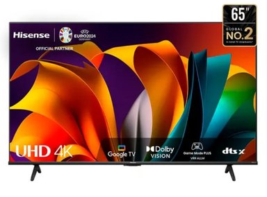 TELEVISOR SMART TV HISENSE 65" 65A6NA 4K UHD LED GOOGLE TV - 1