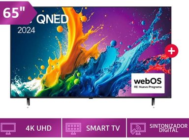 TELEVISOR SMART TV LG 65" 65QNED80TSA 4K QNED THINQ AI - 1