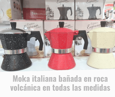 CAFETERA GRANITO BAÑADA EN 150 ML - 2
