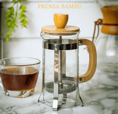 CAFETERA FRANCESA PRENSA 600ML + TAZA MUG - 3