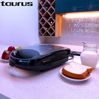 SANDWICHERA TAURUS 4 PANES MEGA TOAST - 6