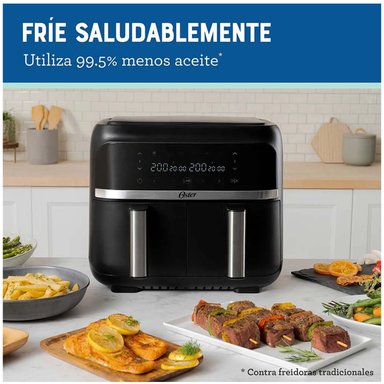 FREIDORA DE AIRE DUAL OSTER® DIAMONDFORCE CKSTAF7MCDDF - 4