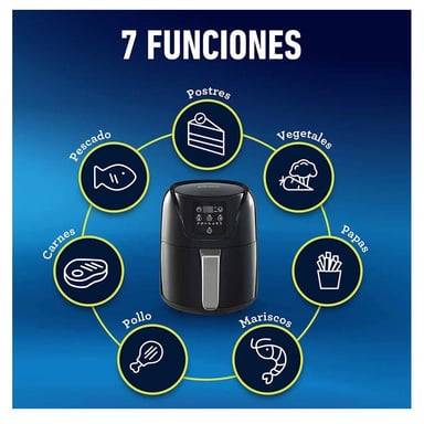 FREIDORA DE AIRE DIGITAL 7 FUNCIONES 4 LITROS CKSTAF40D - 4
