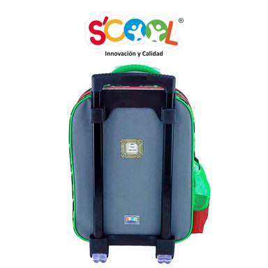 SET MALETA GDE SCOOL MAGIC 3D METALIC MINECRAFT - 3