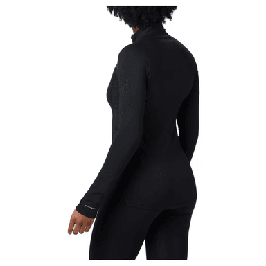 CAMISETA TERMICA INTERIOR MUJER COLUMBIA MIDWEIGHT ONMNI HEAT HALF ZIP BLACK - 3