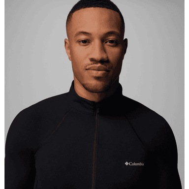 CAMISETA TERMICA INTERIOR HOMBRE COLUMBIA MIDWEIGHT ONMNI HEAT HALF ZIP BLACK - 2