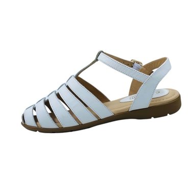 SANDALIAS MUJER CALIMOD FEMME CUERO BLANCO - 4