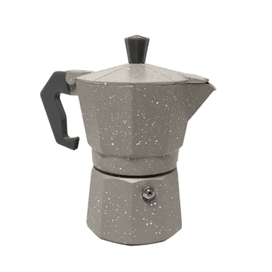 CAFETERA CFTR-NGRT EXPRESSO MOKA ITALIANA 3 TAZAS 150ML COLOR GRIS - 3
