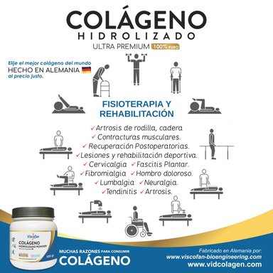 COLÁGENO VISCOFAN COLLINSTANT® EN POLVO HIDROLIZADO PREMIUM ALEMAN PURO 200GR - 4