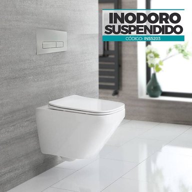 INODORO XM INS5203 SUSPENDIDO BLANCO - 2
