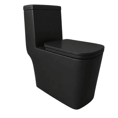 INODORO ONE PIECE MKS NEGRO MATE - 1