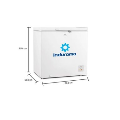 CONGELADORA INDURAMA CI-220BL 198 LT DEFROST BLANCO - 3