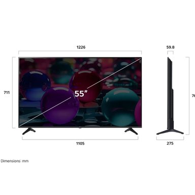 TELEVISOR LG 55' 55UA7300PSB UHD 4K THINQ AI + CONTROL MAGIC 2025 - 3