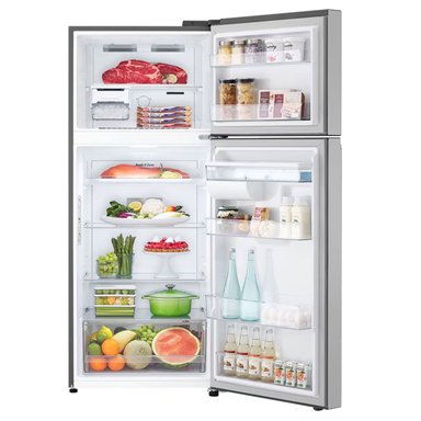 REFRIGERADORA LG VT38SPYC 374L TOP FREEZER + DOORCOOLING PLATEADA - 3