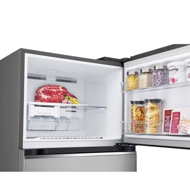 REFRIGERADORA LG VT38SPYC 374L TOP FREEZER + DOORCOOLING PLATEADA - 6