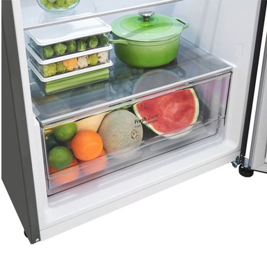 REFRIGERADORA LG VT38SPYC 374L TOP FREEZER + DOORCOOLING PLATEADA - 7