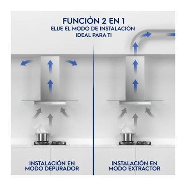 CAMPANA DECORATIVA ELECTROLUX CE6VX 60 CM - 5