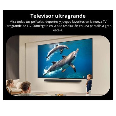 TELEVISOR LG 75' NANO 75NU800BPSB 4K UHD AI SMART TV 2026 + RACK + ANTENA - 4