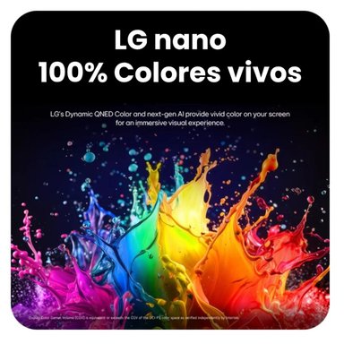 TELEVISOR LG 75' NANO 75NU800BPSB 4K UHD AI SMART TV 2026 - 7