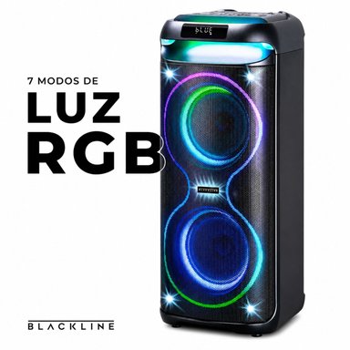 TORRE BLACKLINE TORRBL65INF 40W 2X6.5 BT FM SONIDO ESPACIAL DSP TWS - 4