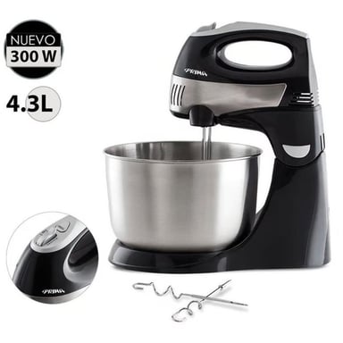 BATIDORA PRIMA HM925S MANUAL Y PEDESTAL 300 WATTS NEGRO - 4