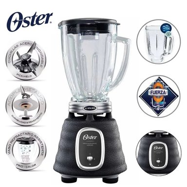 LICUADORA OSTER CLASI80056 CLASICA NEGRA PROFESIONAL CON PALANCA - 2