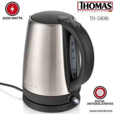 HERVIDOR THOMAS TH-5408I 1.8LT ACERO NOX. - 4