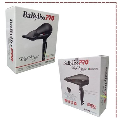 SECADORA CABELLO BABYLISS PRO B6400PE 2000W PROFESIONAL BLACK MAGIC - 5