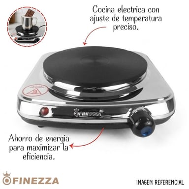 COCINA ELÉCTRICA DE 1 HORNILLA ACERADO FZ-201D1CH - 2