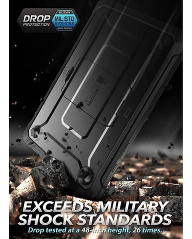 CASE GALAXY TAB A8 X200 X205 SUPCASE 10.5" 360° NEGRO - 2