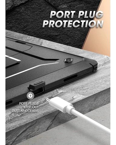 CASE GALAXY TAB A8 X200 X205 SUPCASE 10.5" 360° NEGRO - 3