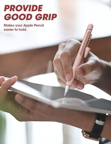 CASE PARA APPLE PENCIL 1RA GEN SUPCASE PROTECTOR ROSE - 2