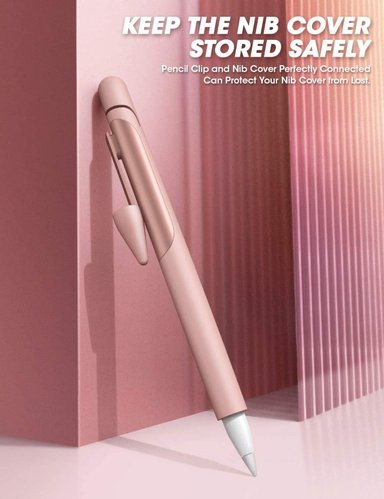 CASE PARA APPLE PENCIL 1RA GEN SUPCASE PROTECTOR ROSE - 4