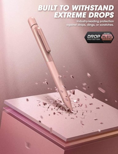 CASE PARA APPLE PENCIL 1RA GEN SUPCASE PROTECTOR ROSE - 6