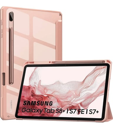 CASE GALAXY TAB S8 PLUS X806 X800 MOKO + PEN HOLDER - 1